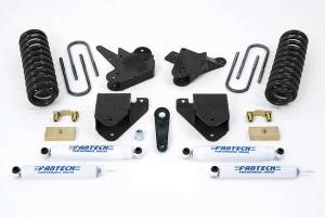 Fabtech Suspension Lift Kit 6" BASIC SYS W/PERF SHKS 01-04 FORD F250/350 2WD &00-05 EXCURSION 2WD W/7.3L DIE - K2100