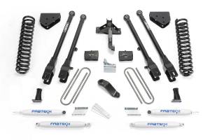 Fabtech - Fabtech Suspension Lift Kit 6" 4LINK SYS W/COILS & PERF SHKS 2008-16 FORD F250 4WD - K2120 - Image 2