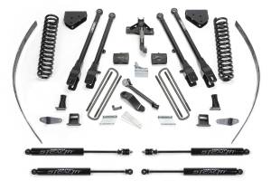 Fabtech Suspension Lift Kit 8" 4LINK SYS W/COILS & STEALTH 2008-16 FORD F250 4WD W/O FACTORY OVERLOAD - K2125M
