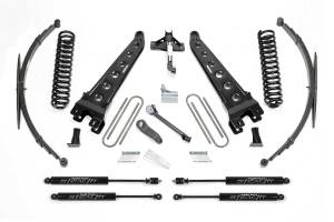 Fabtech Suspension Lift Kit 8" RAD ARM SYS W/COILS & RR LF SPRNGS & STEALTH 2008-16 FORD F250/350 4WD - K2128M