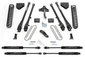 Fabtech Suspension Lift Kit 6" 4LINK SYS W/COILS & STEALTH 2008-16 FORD F350/450 4WD 8 LUG - K2132M
