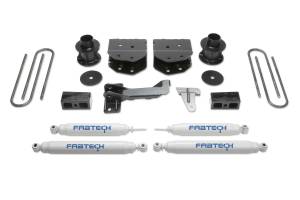 Fabtech Suspension Lift Kit 4" BUDGET SYS W/PERF SHOCKS 2005-07 FORD F250/350 4WD - K2181