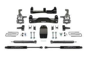 Fabtech Suspension Lift Kit 4" BASIC SYS W/ RR STEALTH 2014 FORD F150 4WD - K2209M