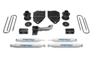 Fabtech - Fabtech Suspension Lift Kit 4" BUDGET SYS W/PERF SHKS 17-21 FORD F250/F350 4WD - K2213 - Image 2