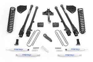 Fabtech - Fabtech Suspension Lift Kit 6" 4LINK SYS W/COILS & PERF SHKS 17-21 FORD F250/F350 4WD DIESEL - K2219 - Image 2