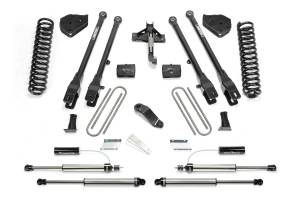 Fabtech - Fabtech Suspension Lift Kit 4" 4LINK SYS W/COILS & 2.25 DL RESI FRT AND DL RR SHKS 17-21 FORD F250/350 4WD D - K2290DL - Image 2