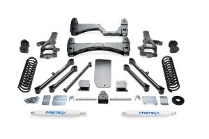 Fabtech - Fabtech Suspension Lift Kit 6" BASIC SYS W/PERF SHKS 2013-18 RAM 1500 4WD - K3055 - Image 2