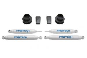 Fabtech - Fabtech Suspension Lift Kit 2.5" COIL SPCR KIT W/PERF SHKS 2013-18 RAM 3500 4WD W/FACTORY RADIUS ARMS - K3056 - Image 2