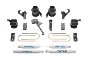 Fabtech - Fabtech Suspension Lift Kit 5" BASIC KIT W/PERF SHKS 2013-18 RAM 3500 4WD W/FACTORY RADIUS ARMS - K3058 - Image 2