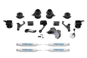 Fabtech - Fabtech Suspension Lift Kit 5" BASIC KIT W/PERF SHKS 2019-21 RAM 2500 4WD - K3173 - Image 2