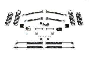 Fabtech - Fabtech Suspension Lift Kit 3" TRAIL W/ STEALTH 2007-18 JEEP JK 2-DOOR - K4089M - Image 2