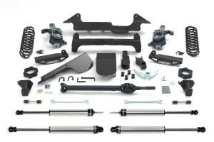 Fabtech - Fabtech Suspension Lift Kit 6" PERF SYS W/DLSS SHKS 03-08 HUMMER H2 SUV/SUT 4WD W/RR COIL SPRINGS - K5000DL - Image 2