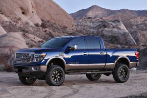 Fabtech - Fabtech Suspension Lift Kit 6" PERF SYS W/DL 2.5 RESI & 2.25 2016-18 NISSAN TITAN XD 4WD DIESEL - K6006DL - Image 1