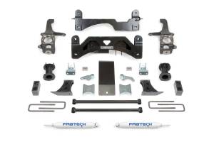 Fabtech Suspension Lift Kit 6" BASIC SYS W/C/O SPACERS & PERF RR SHKS 07-15 TOYOTA TUNDRA 2/4WD - K7009