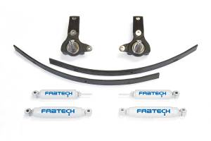 Fabtech Suspension Lift Kit 3" SPINDLE SYS W/PERF SHKS 95.5-04 TOY TACOMA 5 LUG 2WD - K7014