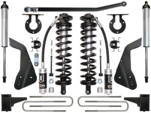 ICON 2005-2010 Ford F250/F350, 4-5.5" Lift, Stage 2 Coilover Conversion System