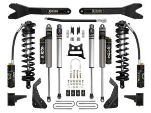 ICON Vehicle Dynamics - ICON 2008-10 Ford F250/F350 4-5.5" Lift Stage 5 Coilover Conversion w/Radius Arm - Image 1