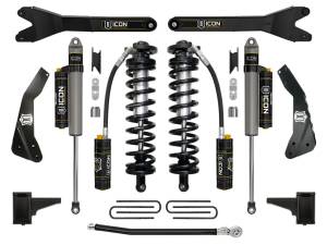 ICON Vehicle Dynamics - ICON 2011-16 Ford F250/F350 4-5.5" Lift Stage 4 Coilover Conversion w/Radius Arm - Image 1