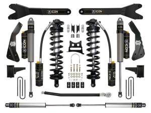 ICON Vehicle Dynamics - ICON 2011-16 Ford F250/F350 4-5.5" Lift Stage 5 Coilover Conversion w/Radius Arm - Image 1