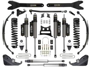 ICON Vehicle Dynamics - ICON 2017-2022 Ford F250/F350, 7" Lift, Stage 4 Suspension System, w/Radius Arm - Image 1