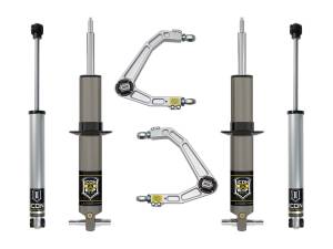 ICON Vehicle Dynamics - ICON 19-23 GM 1500, 2.375-3.75" Lift, Stage 2 EXP Suspension System, Billet - Image 4