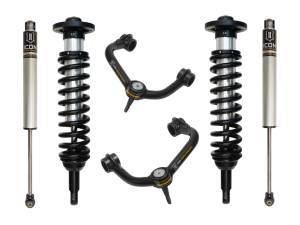 ICON 2004-08 Ford F150 2WD, 0-2.63" Lift, Stage 2 Suspension System, Tubular UCA