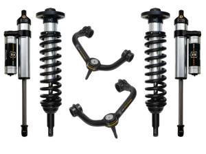 ICON 2004-08 Ford F150 2WD, 0-2.63" Lift, Stage 3 Suspension System, Tubular UCA