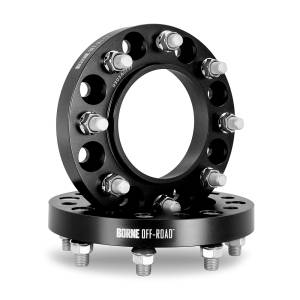 Mishimoto Wheel Spacers, 8X170, 125mm Center Bore, M14 X 1.5, 1.00-in Thick, Black - BNWS-002-250BK