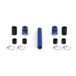 Mishimoto Universal Flexible Stainless Steel Radiator Hose Kit, 12", Blue - MMAH-U12BL