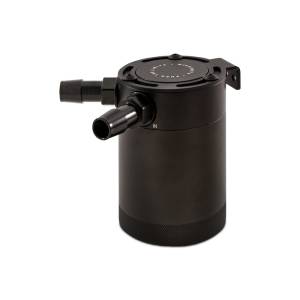 Mishimoto Compact Baffled Oil Catch Can, 2-Port - MMBCC-CBTWO-BK