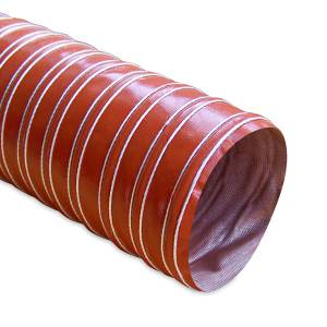 Mishimoto Heat Resistant Silicone Ducting, 3in x 12' - MMHOSE-D3