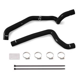 Mishimoto Jeep Wrangler JL 2.0L Silicone Radiator Hose Kit, 2018+, Black - MMHOSE-JLH-18BK