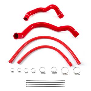 Mishimoto Jeep Cherokee XJ 4.0L Silicone Radiator and Heater Hose Kit, Red - MMHOSE-XJ6-92KRD