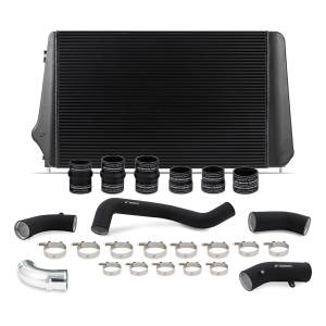 Mishimoto Performance Intercooler Kit, fits Chevrolet/GMC 6.6L Duramax L5P 2017-2019 - MMINT-DMAX-17KBKBK