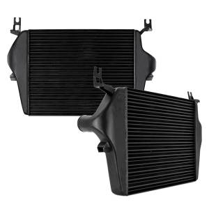 Mishimoto Cast End Tank Replacement Intercooler, Fits Ford 6.0L Powerstroke 2003-2007 - MMINT-F2D-03TBK
