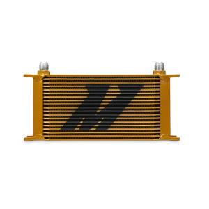 Mishimoto Universal 19 Row Oil Cooler, Gold - MMOC-19G