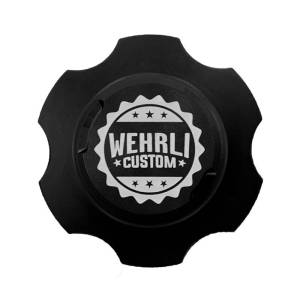 Wehrli Custom Fabrication - Wehrli Custom 2001-2024 GM Billet Aluminum Oil Fill Cap, Black Anodized - Image 3