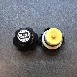 Wehrli Custom Fabrication - Wehrli Custom 2001-2024 GM Billet Aluminum Oil Fill Cap, Black Anodized - Image 5