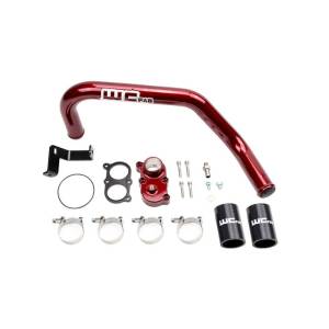 Wehrli Custom Fabrication - Wehrli Custom 2006-2010 LBZ/LMM Duramax Top Outlet Billet Thermostat Housing and Upper Coolant Pipe Kit for DUAL CP3 - Image 2