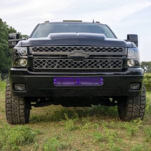 Wehrli Custom Fabrication - Wehrli Custom 2011-2014 Chevrolet Silverado 2500/3500HD Lower Valance Filler Panel with Tow Hook Cutouts - Image 4