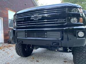 Wehrli Custom Fabrication - Wehrli Custom 2015-2019 Chevrolet Silverado 2500/3500HD Lower Valance Filler Panel with Tow Hook Cutouts - Image 3