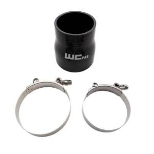 Wehrli Custom 3" x 3.5" ID Straight Reducer x 4" Long Silicone Boot and Clamp Kit