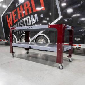 Wehrli Custom Fabrication - Wehrli Custom 32 in. x 72 in. Modular Steel Work Bench - Image 9