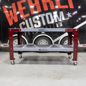 Wehrli Custom Fabrication - Wehrli Custom 32 in. x 72 in. Modular Steel Work Bench - Image 10