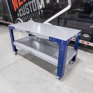 Wehrli Custom Fabrication - Wehrli Custom 32 in. x 72 in. Modular Steel Work Bench - Image 14