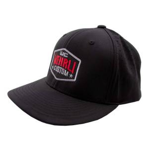 Wehrli Custom FlexFit Hat Black Badge