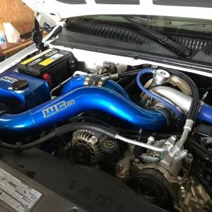 Wehrli Custom Fabrication - Wehrli Custom LB7 Duramax S300 Single Turbo Install Kit - Image 9