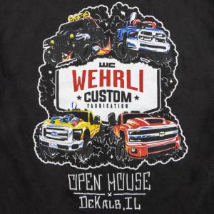 Wehrli Custom Fabrication - Wehrli Custom Men's T-Shirt - Open House Black - Image 4
