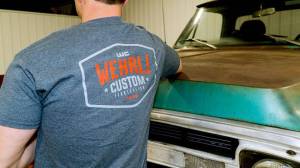 Wehrli Custom Fabrication - Wehrli Custom Men's T-Shirt- Back Logo - Image 5