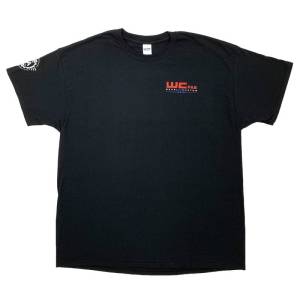 Wehrli Custom Fabrication - Wehrli Custom Men's T-Shirt- Flag Logo Black - Image 2